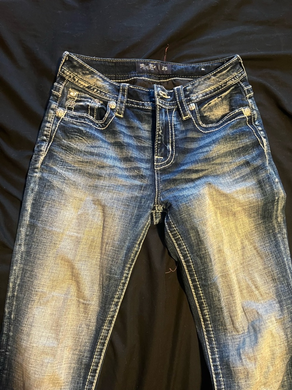 Miss Me Bling Angel Wing Jeans - Picture 2 of 4